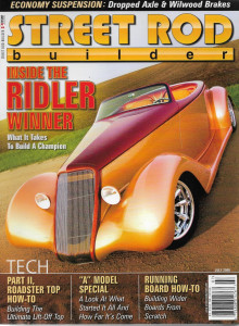 STREET ROD BUILDER 2006 JULY - DROP AXLE, FORD A SPECIAL, CUSTOM RUNNING BOARDS